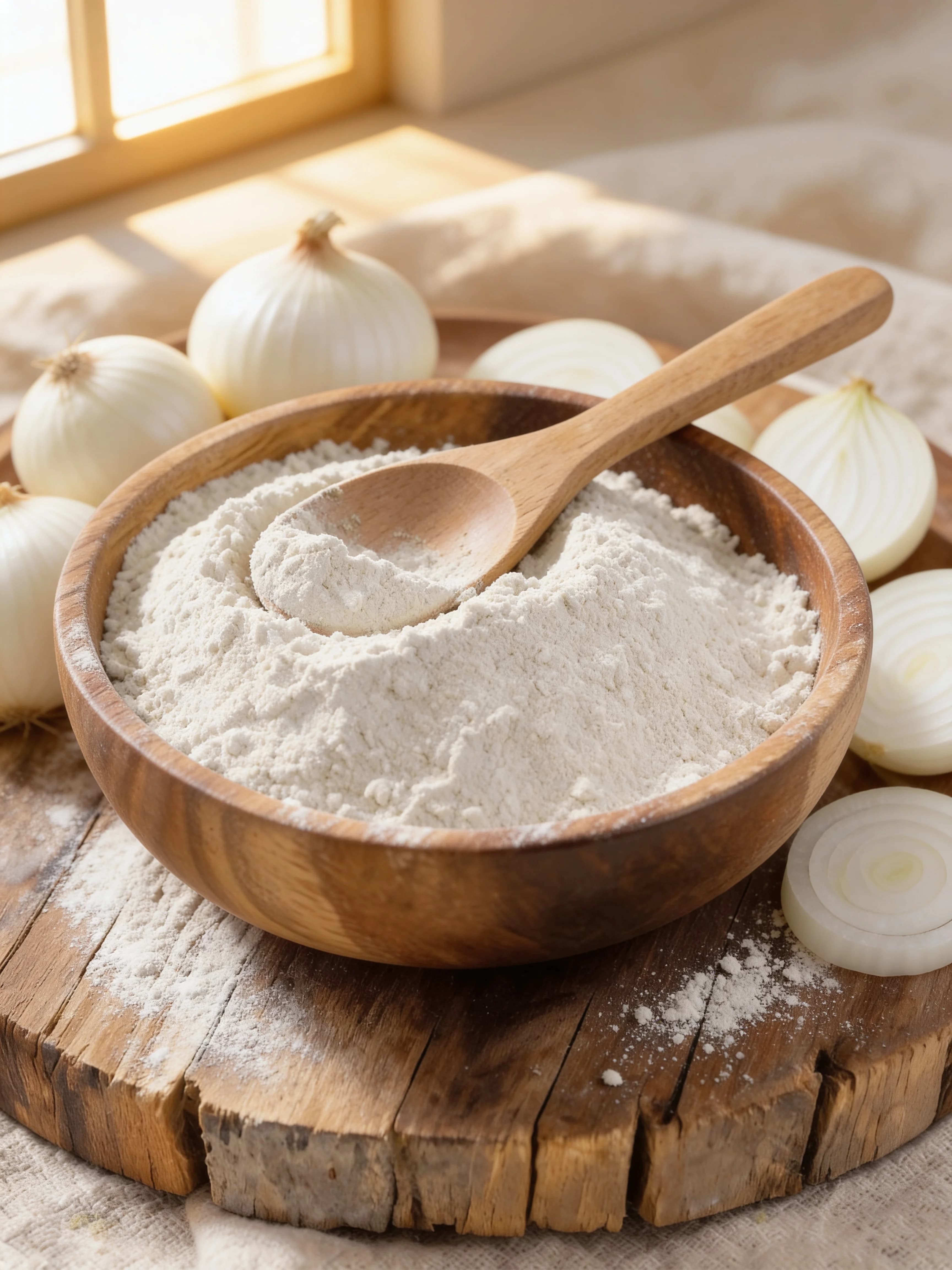 White Onion Powder